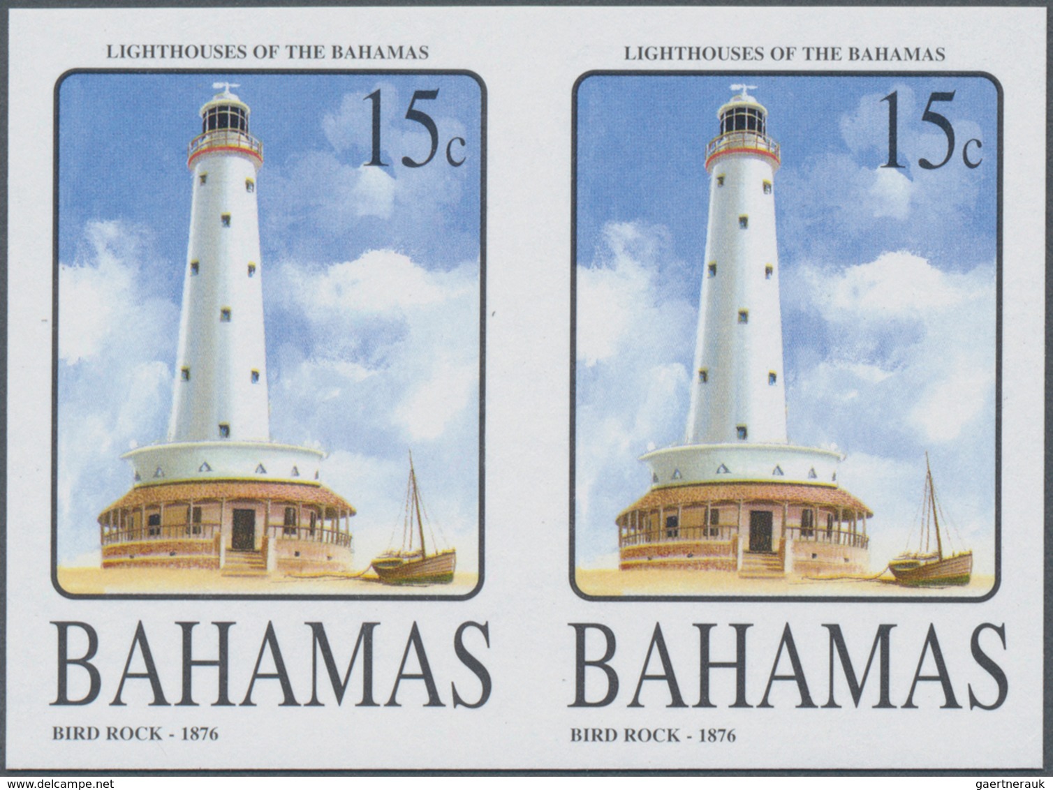 Bahamas: 2004, Lighthouses Complete Set Of Five (Bird Rock, Castle Island, San Salvador, Great Inagu - 1963-1973 Ministerial Government
