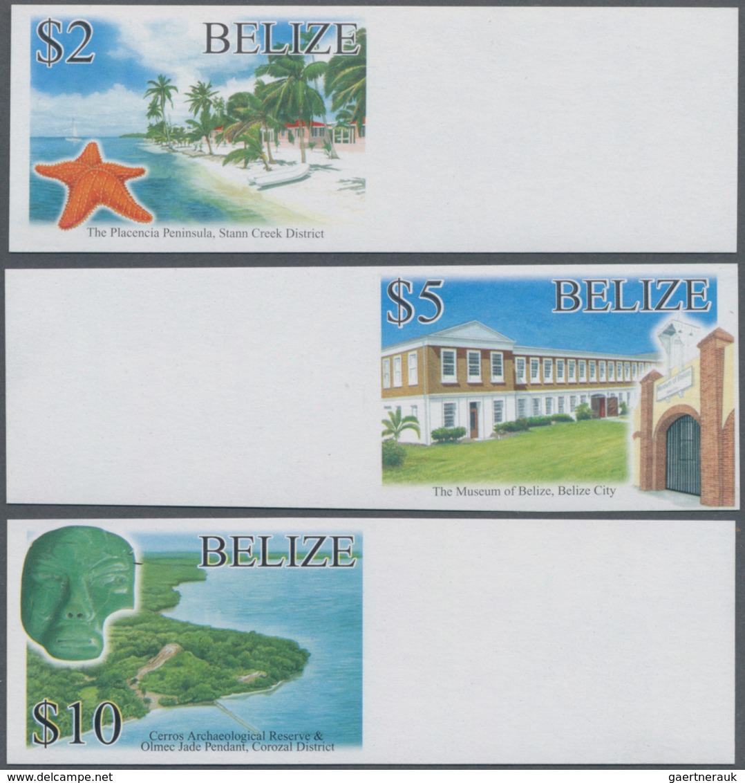 Belize: 2005, Definitive Issue 'Ecology And Cultural Heritage' Part Set Of 11 (missing The 10c. From - Belize (1973-...)