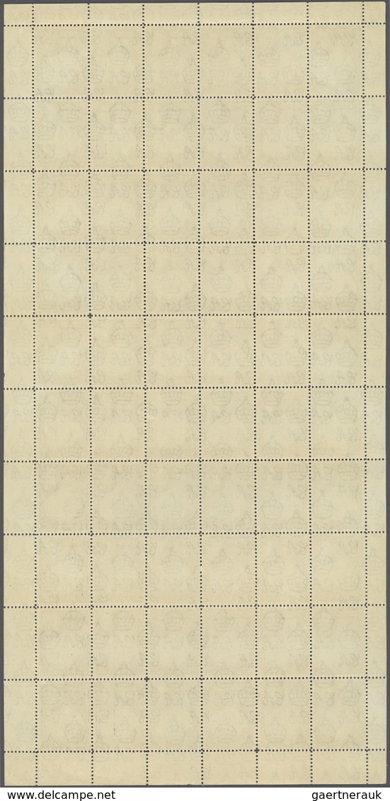 Bermuda-Inseln: 1941 'Grape Bay' 2½d. Pale Blue & Sepia-black, Two Complete Sheets Of 60 Plus Part S - Bermuda