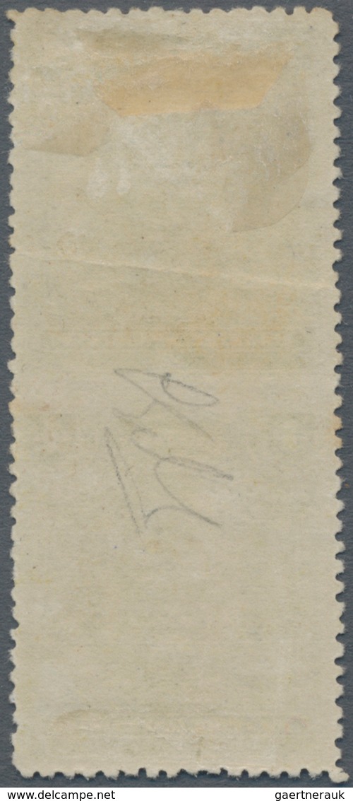 Britische Südafrika-Gesellschaft: 1898-1908 4d. Olive Vertical Pair, Variety IMPERFORATED BETWEEN, M - Ohne Zuordnung