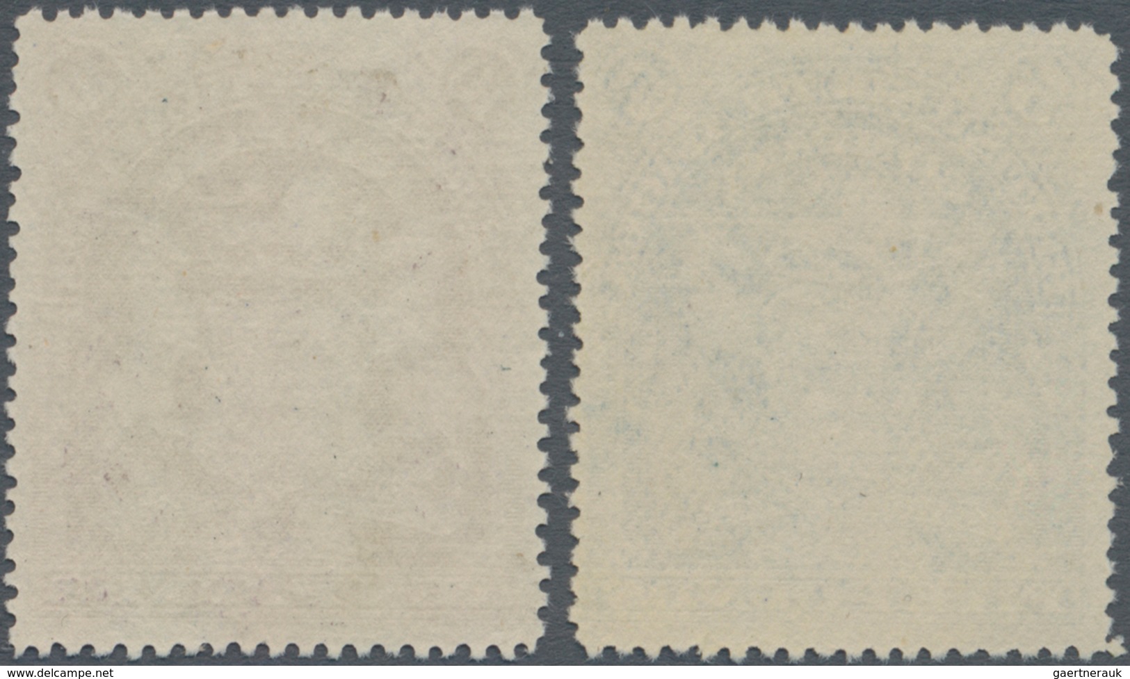 Britische Südafrika-Gesellschaft: 1901, £5 Deep Blue And £10 Lilac, Unused No Gum. - Unclassified