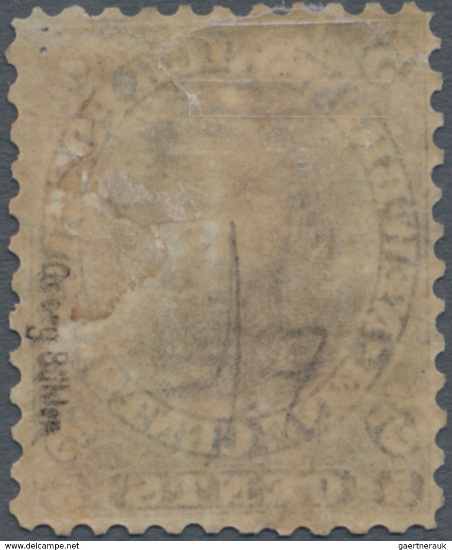 Neubraunschweig: 1860 UNISSUED 'Charles Connell' 5c. Brown, Mint/unused With Hinge Marks, Extensivel - Briefe U. Dokumente