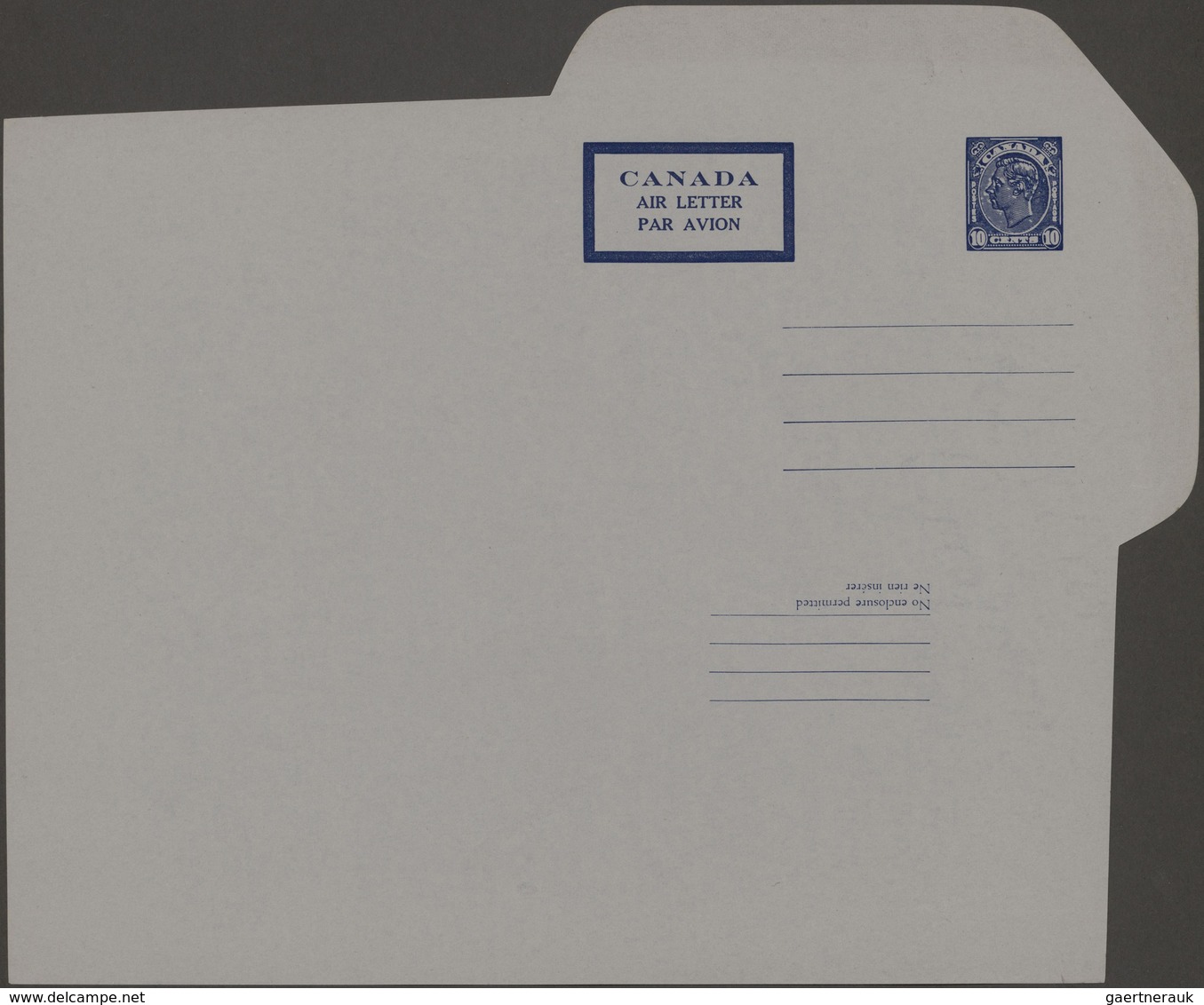 Canada - Ganzsachen: 1948, Two Unused And Unolded Postal Stationery Airmail Lettersheets, One With C - 1953-.... Elizabeth II