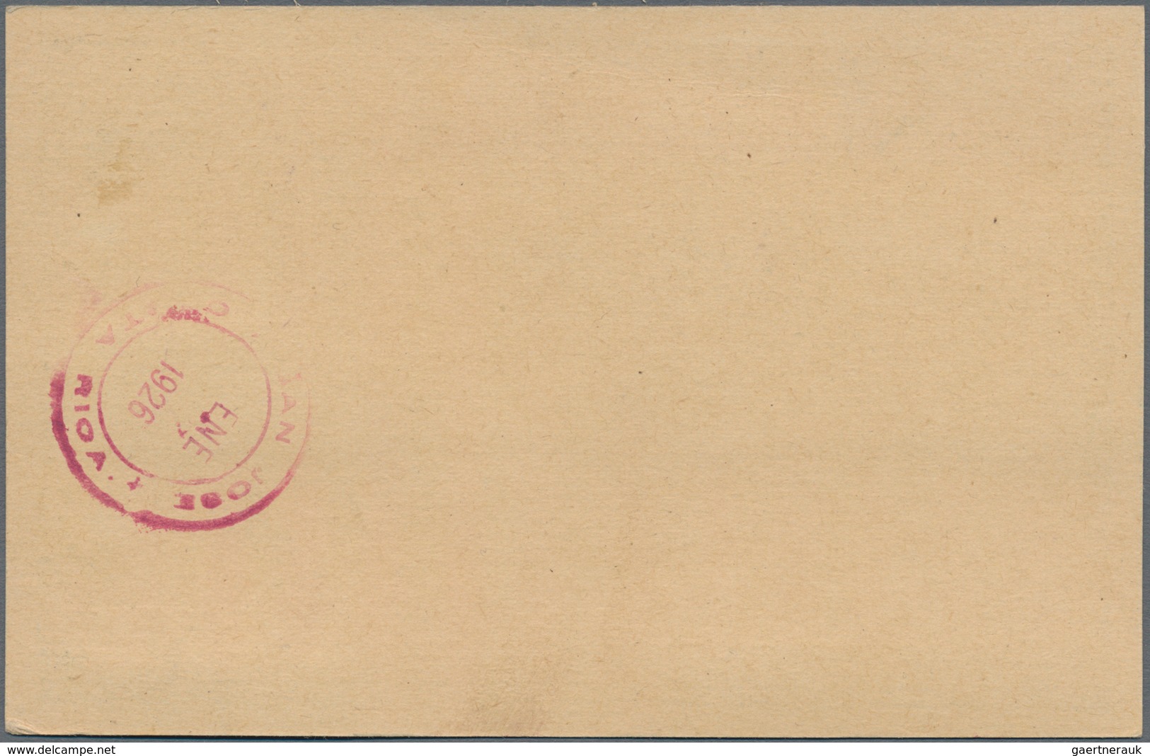 Costa Rica: 1925, Two Stationery Cards: 2 C Green Uprated 1 C + 2x 3 C With Cancel "TURRIALBA 4 NOV - Costa Rica
