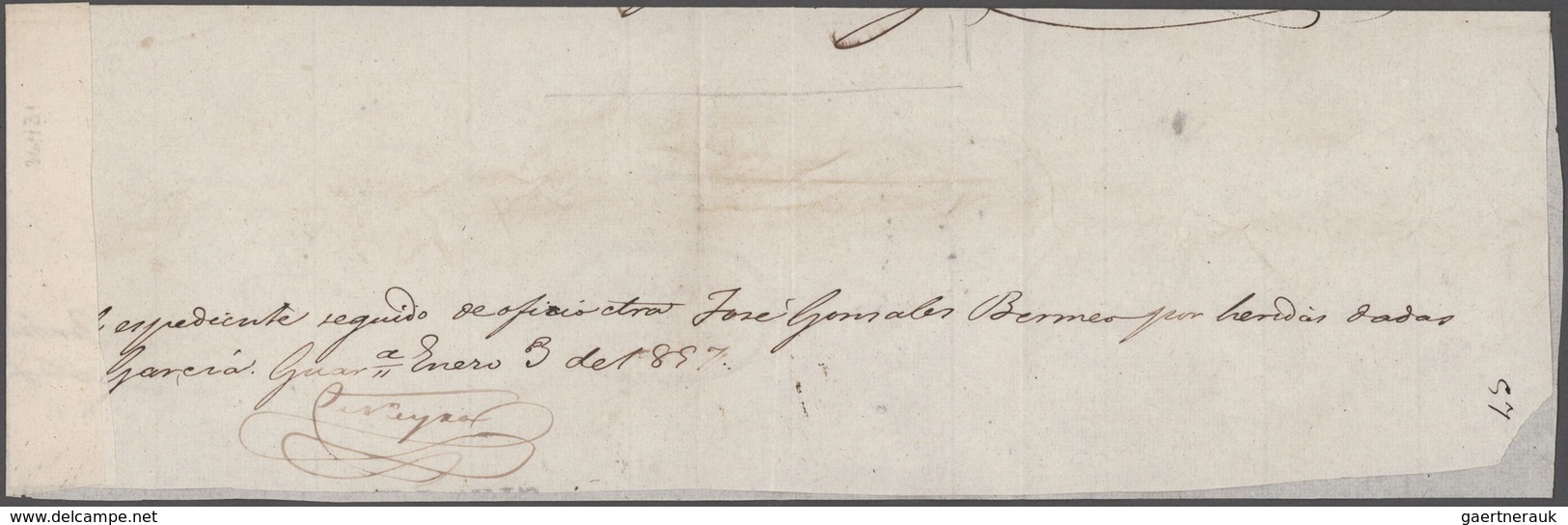 Ecuador: 1842/1857 GUARANDA: Two Court Covers From Guaranda To Quito, One Sent 1842 And Bearing Two- - Ecuador