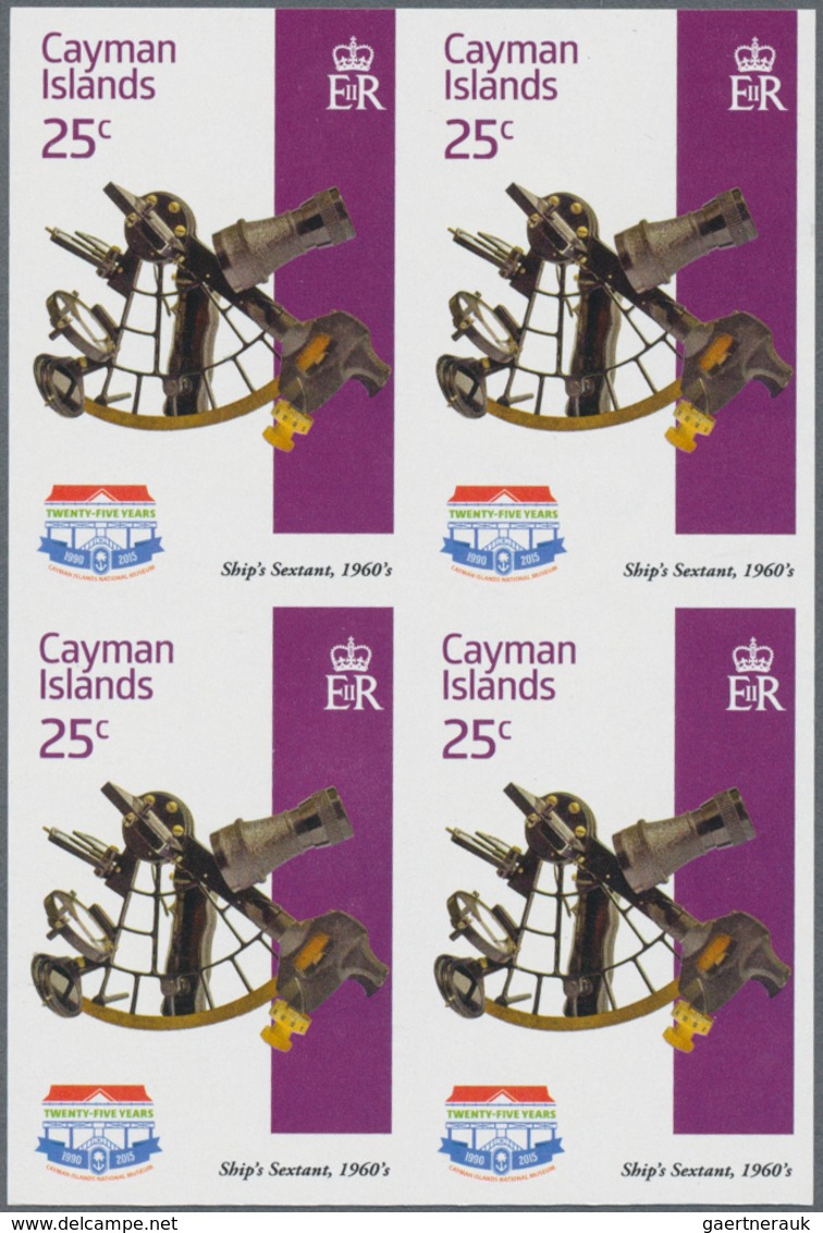 Kaiman-Inseln / Cayman Islands: 2015. Imperforate Block Of 4 For The (second) 25c Value Of The Set " - Kaimaninseln