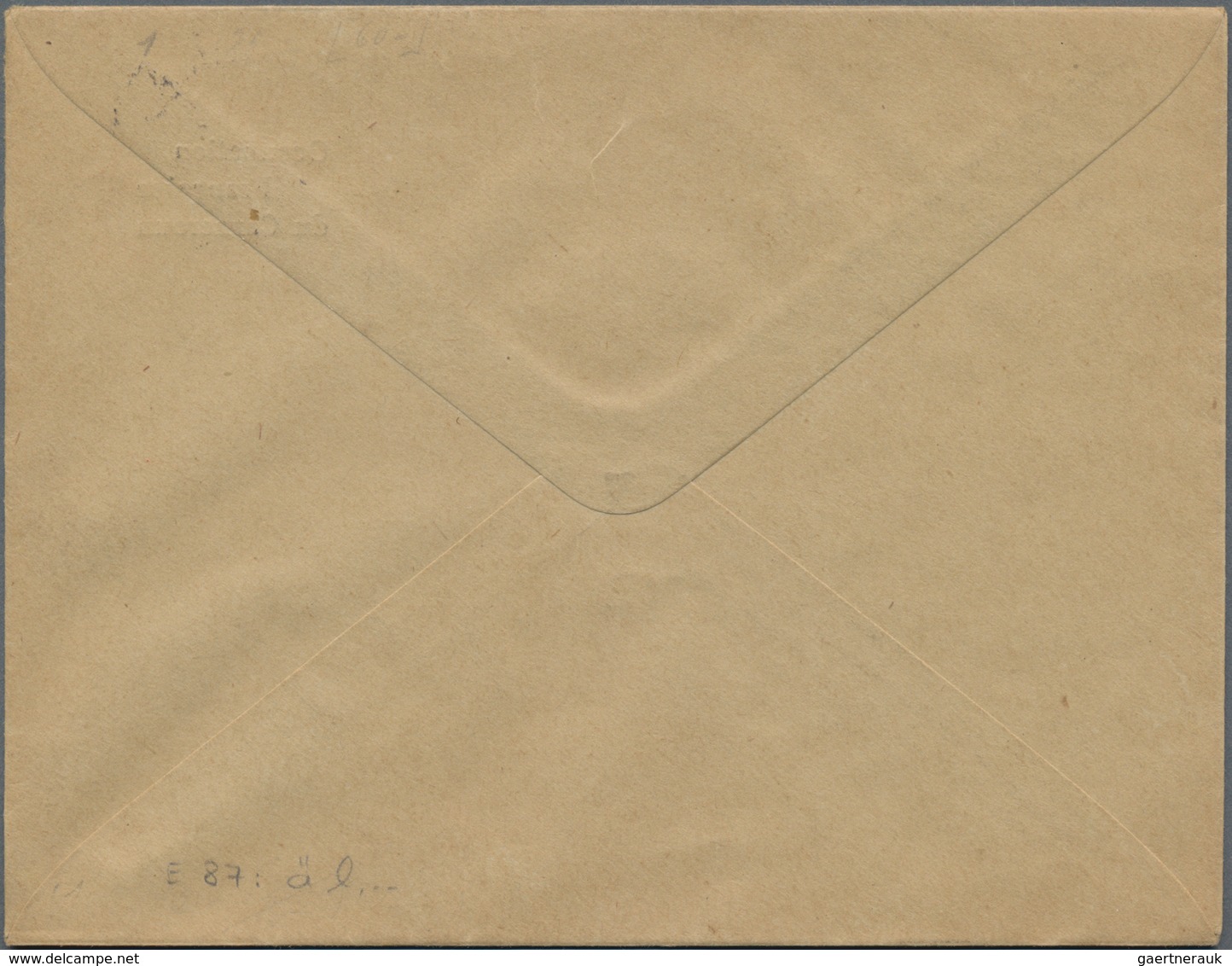 Kamerun: 1916, French Occupation, CTO-used Postal Stationery Envelope Of Middle-Congo With Black Sur - Cameroon (1960-...)