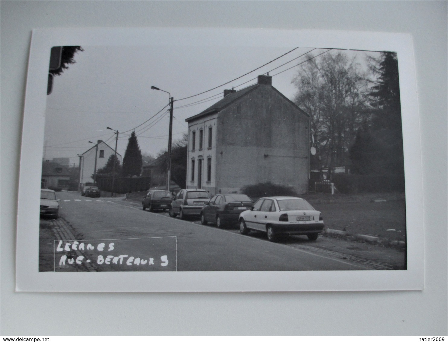 Carte Photo - FONTAINE L'EVEQUE - LEERNES - Rue Berteaux - Fontaine-l'Eveque