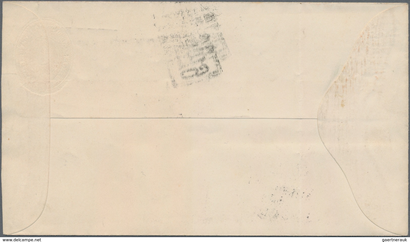 Mexiko - Ganzsachen: 1893, Commercially Used Uprated Postal Stationery Envelope 6 Centavos Carmine F - Mexico