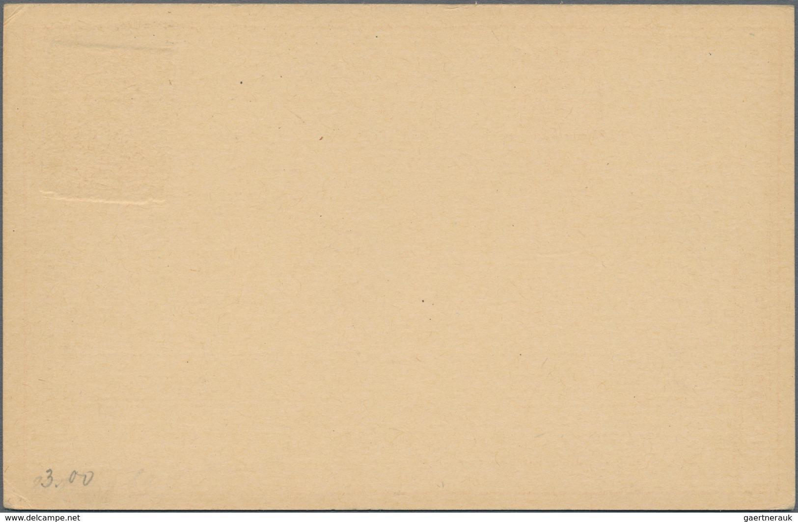 Mexiko - Ganzsachen: 1895, Unused Postal Stationery Card Three Centavos Brown Postman On Yellowish, - Mexiko