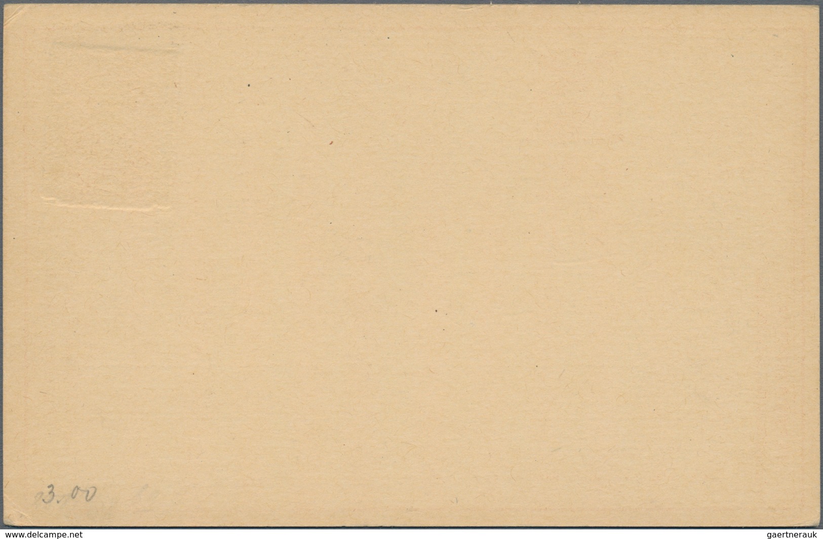 Mexiko - Ganzsachen: 1895, Unused Postal Stationery Card Three Centavos Brown Postman On Yellowish, - Mexico