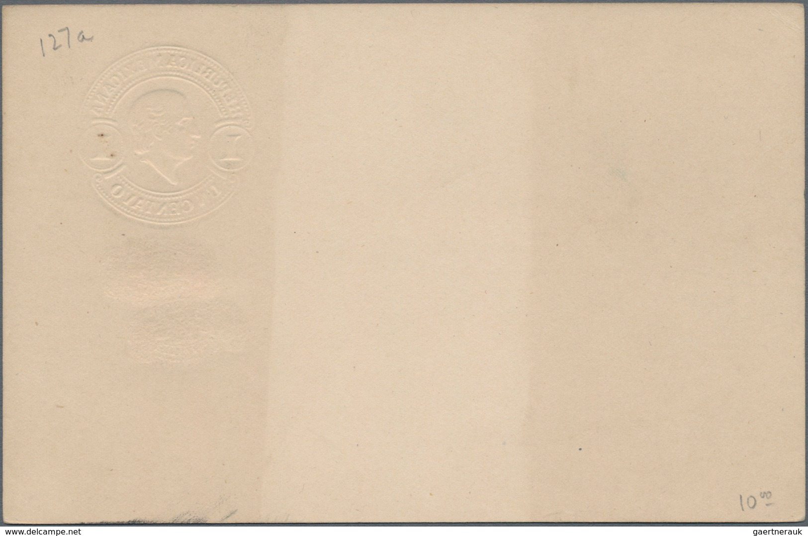 Mexiko - Ganzsachen: 1916, Three Unused Postal Stationery Cards All One Centavo Brown On White And W - Mexico