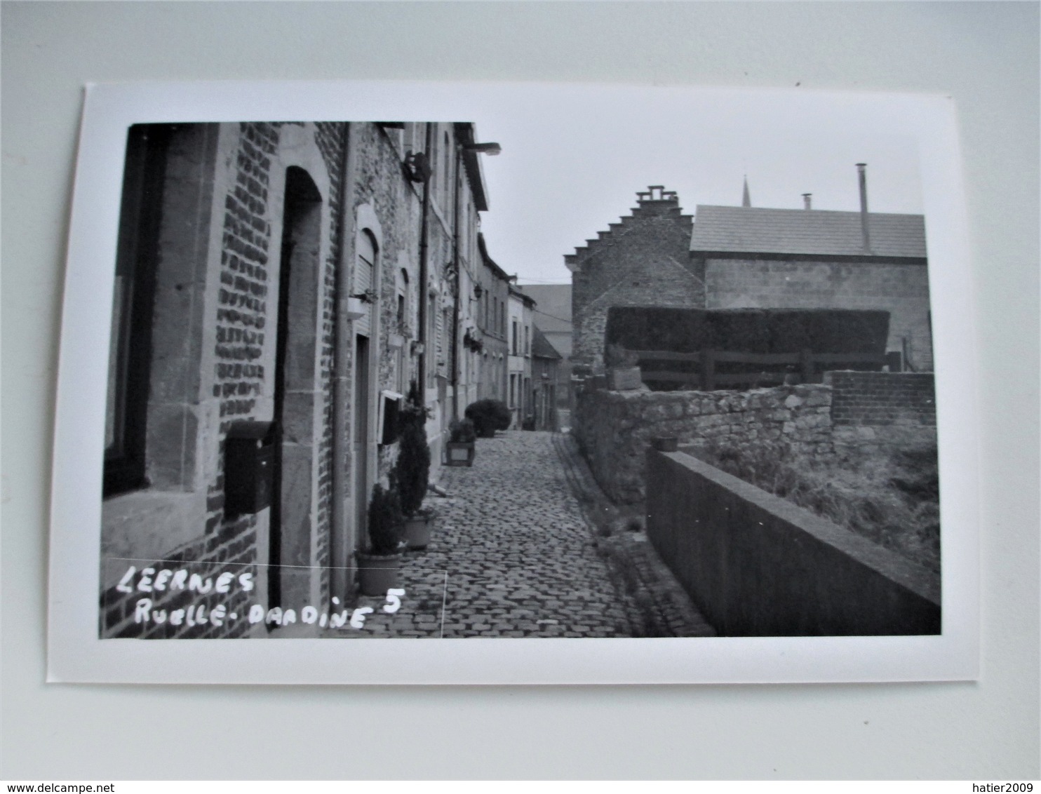 Carte Photo - FONTAINE L'EVEQUE - LEERNES - Ruelle Dardine - Fontaine-l'Evêque