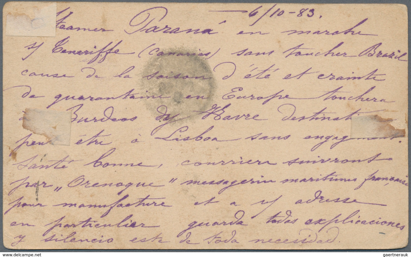 Uruguay: 1880/1904, stationery cards used (7 inc. two uprated) inc. 6 to foreign to France, Germany