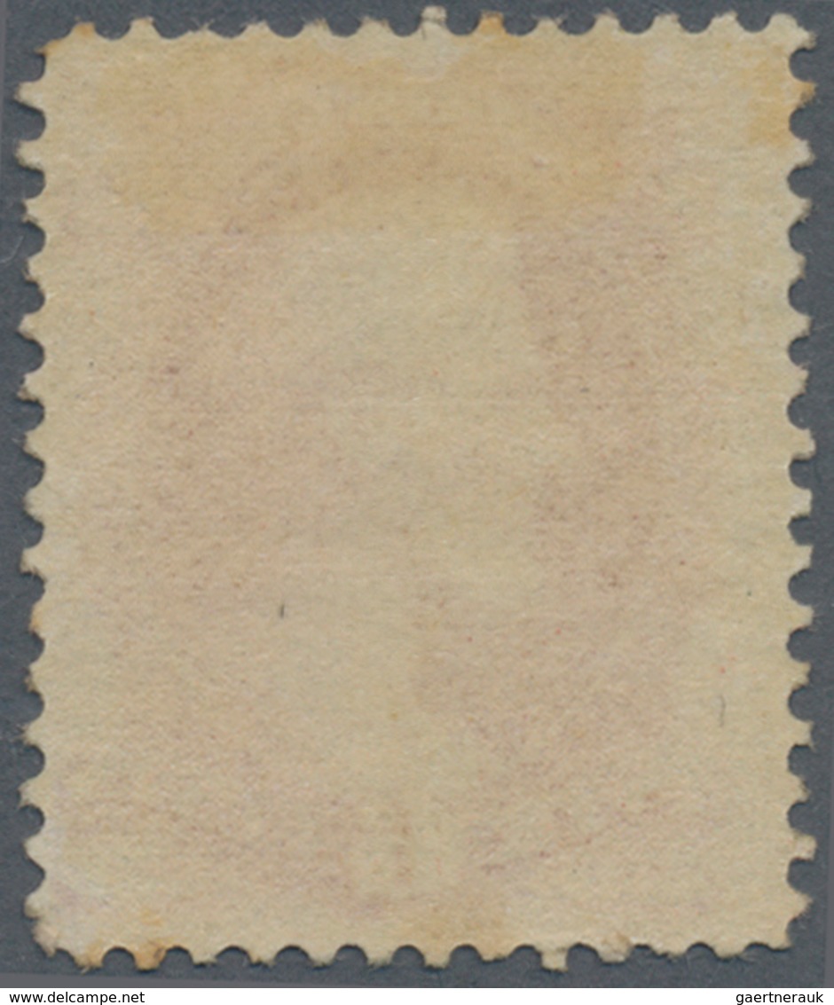 Vereinigte Staaten Von Amerika: 1870, Lincoln 6c. Carmine, Mint Lightly Hinged (minor Gum Fault At L - Lettres & Documents