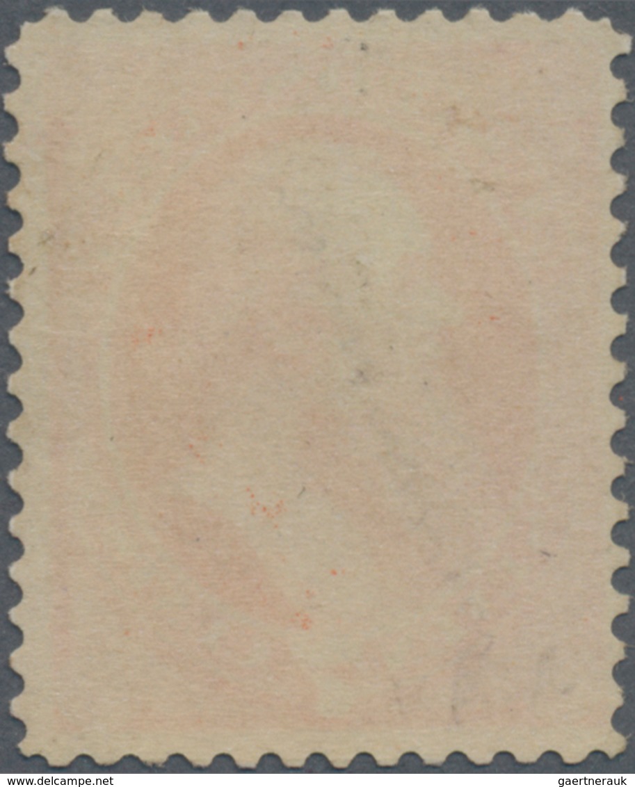 Vereinigte Staaten Von Amerika: 1871, Edwin M. Stanton 7c. Vermilion, Mint Very Lightly Hinged, Scar - Briefe U. Dokumente