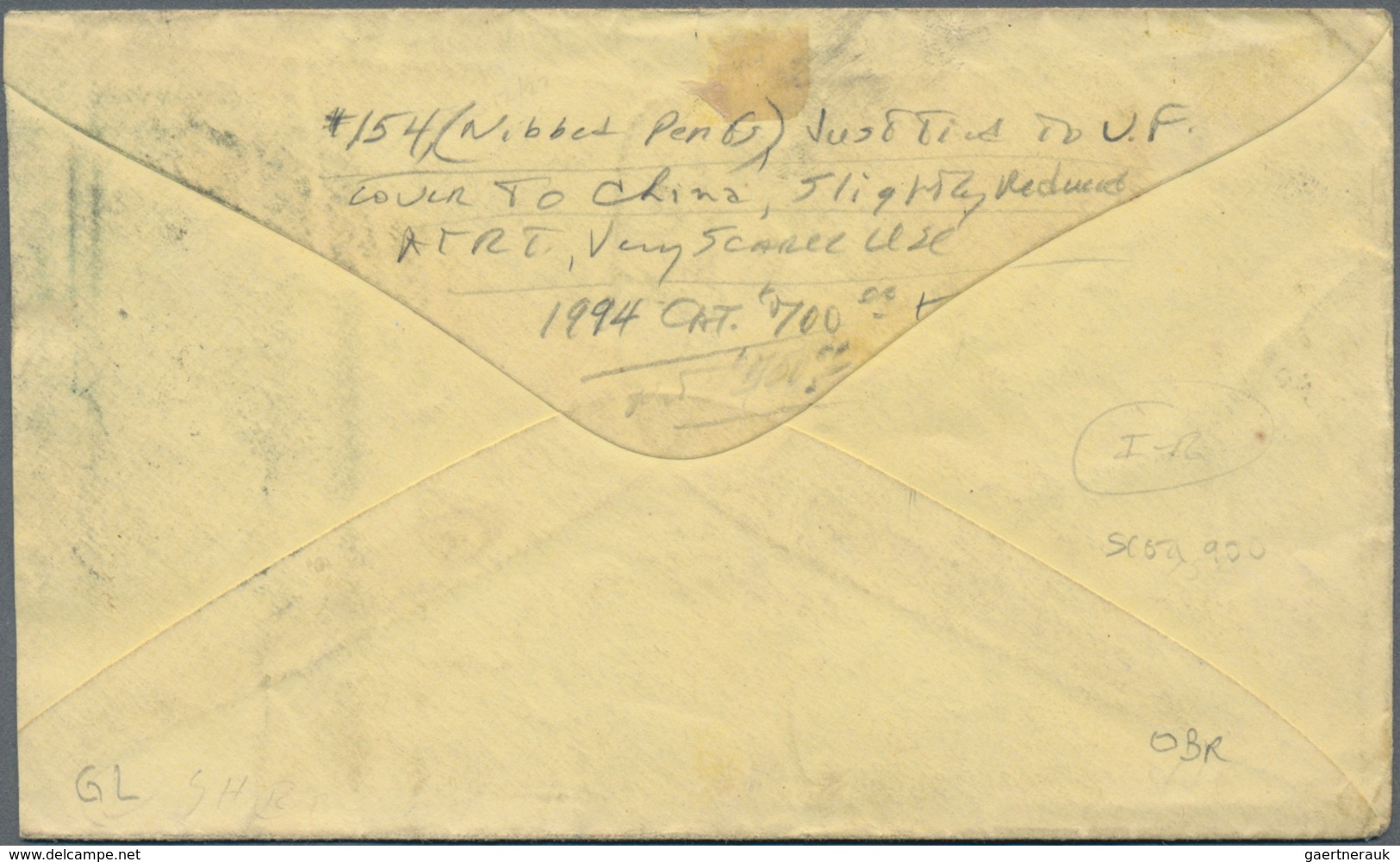 Vereinigte Staaten Von Amerika: 1870-71, 30c. Black Single Mute Cancelled On Cover Addressed To Shan - Briefe U. Dokumente