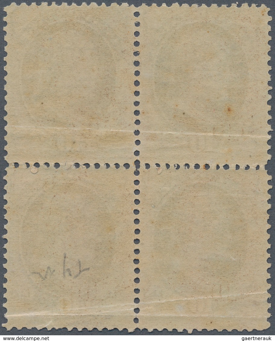 Vereinigte Staaten Von Amerika: 1873, 10c. Brown Block Of Four, Mint Never Hinged, Few Toned Gum Spo - Briefe U. Dokumente