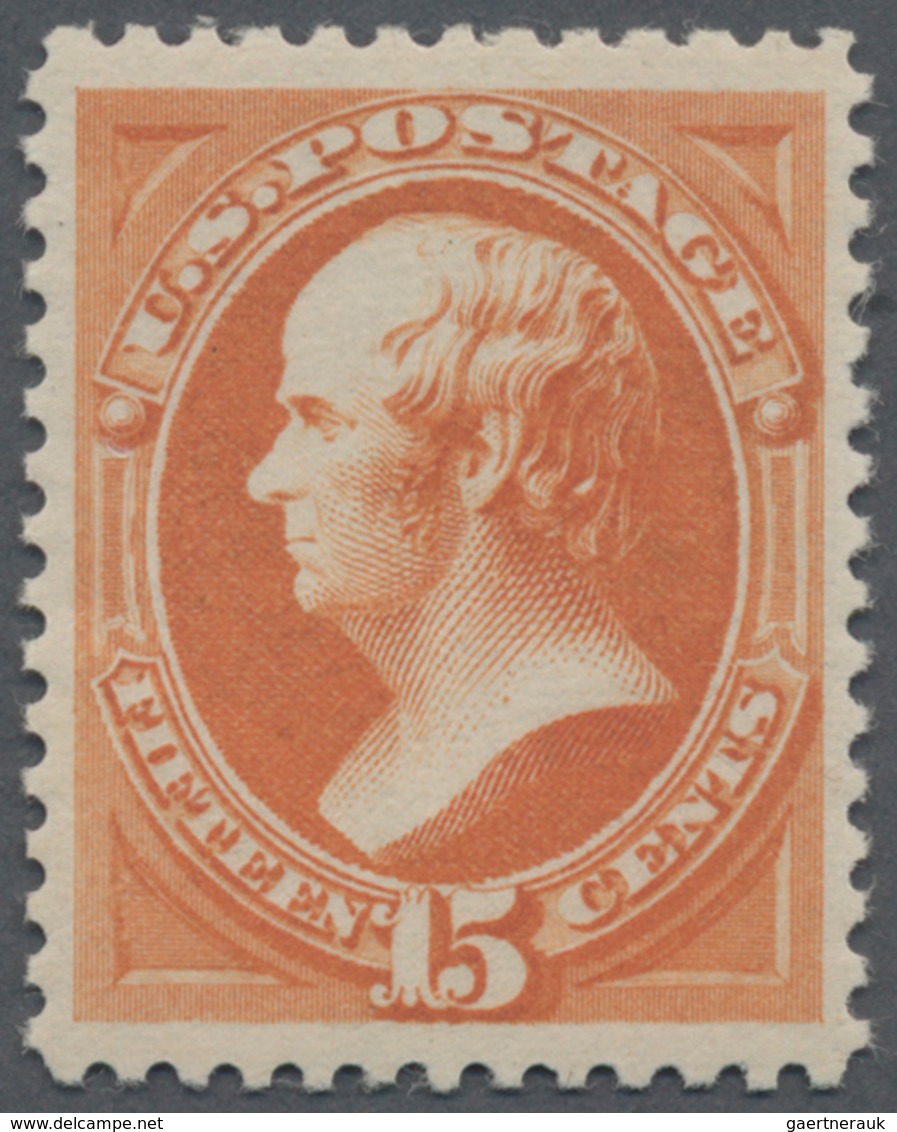 Vereinigte Staaten Von Amerika: 1879, 15c. Red-orange Mint Never Hinged, Attractive Centering And Ma - Covers & Documents