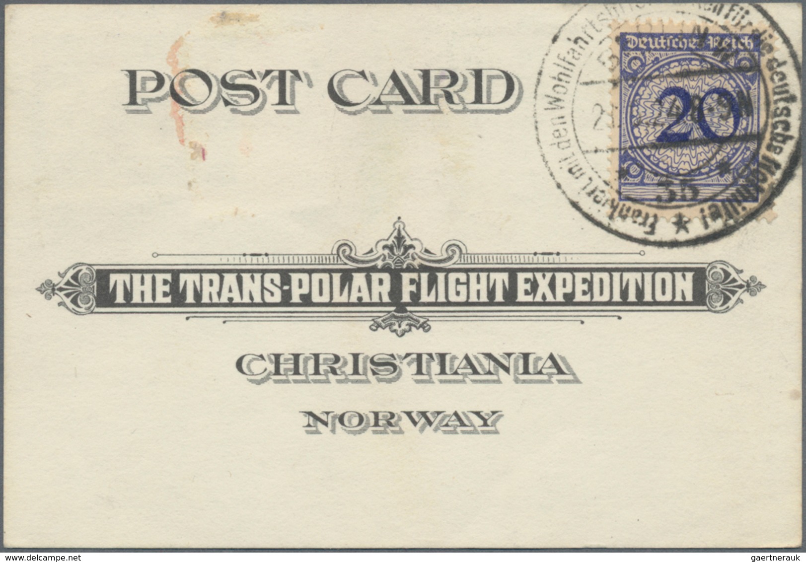 Vereinigte Staaten Von Amerika: 1925, Two Cards Of The Trans-Polar Flight Expedition, Franked With S - Covers & Documents