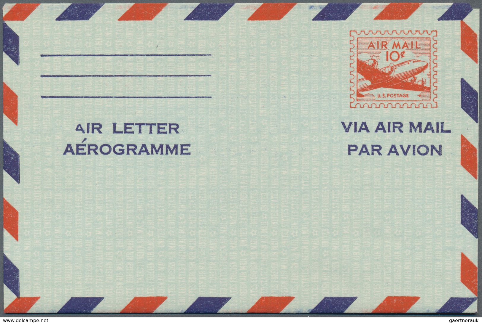 Vereinigte Staaten Von Amerika - Ganzsachen: 1947/55 Four Unused Postal Stationery Letter Sheets Wit - Other & Unclassified