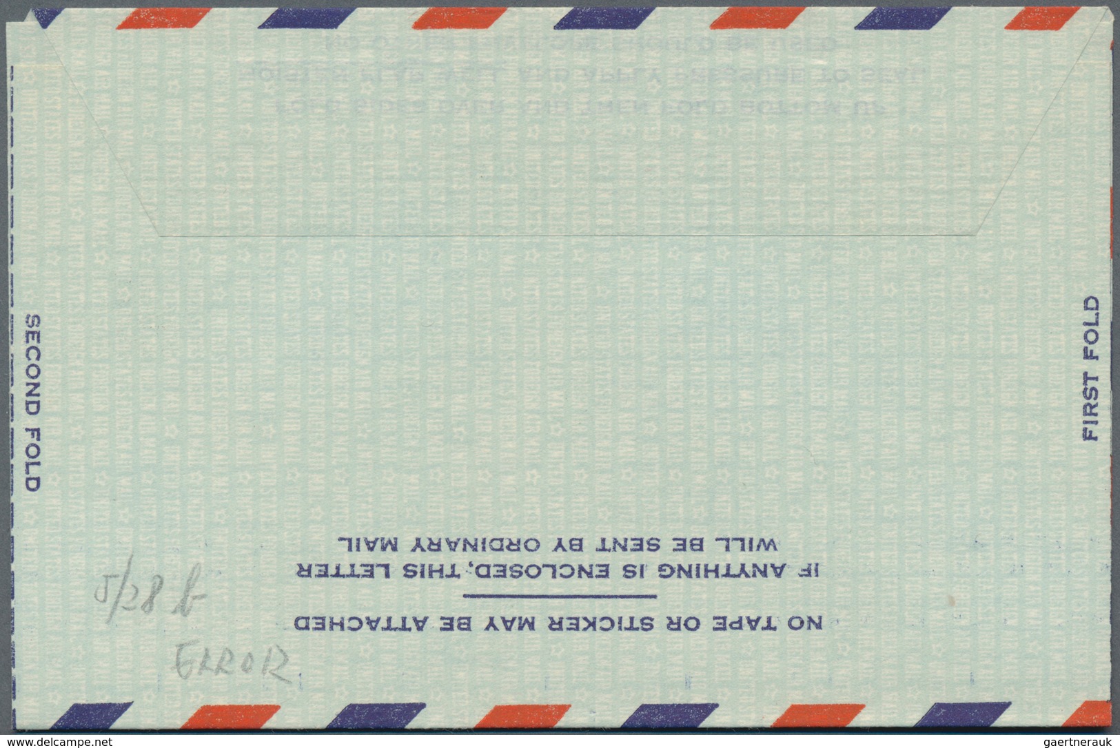Vereinigte Staaten Von Amerika - Ganzsachen: 1947/55 Four Unused Postal Stationery Letter Sheets Wit - Sonstige & Ohne Zuordnung