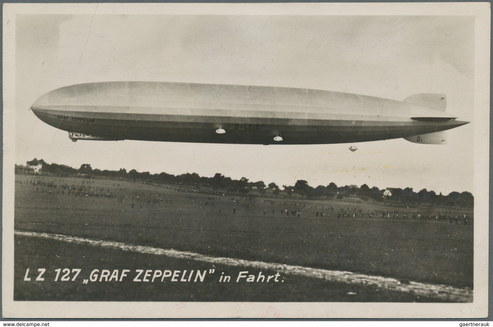 Zeppelinpost Deutschland: 1929 - Südwestdeutschland-Fahrt, Frankierte S/w-Fotokarte Mit STUTTGART 26 - Luft- Und Zeppelinpost