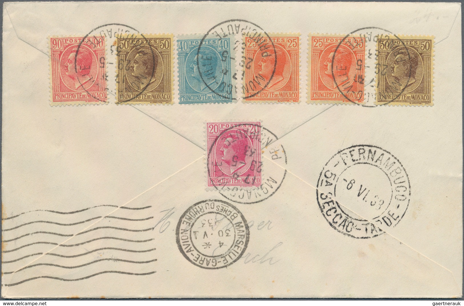 Zeppelinpost Europa: 1933, Zeppelin, 2nd South America Flight, Mail From The Contracting States With - Europe (Other)