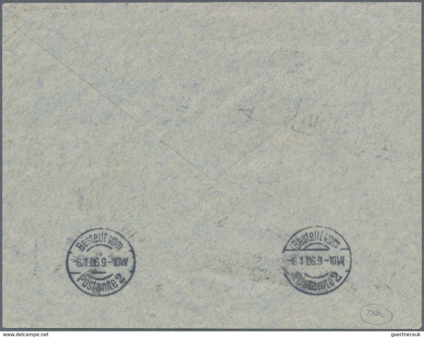 Schiffspost Alle Welt: 1906, 2 K Green Horizontal Stripe Of Five On Letter From Hangö/Finland Cancel - Other & Unclassified