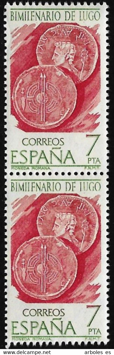 BIMILENARIO LUGO - AÑO 1976 - Nº EDIFIL 2358ip - VARIEDAD - Variedades & Curiosidades