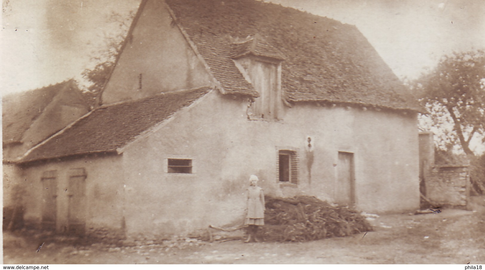 AINAY LE CHATEAU   CARTE PHOTO LA BOUCAUNNERIE   ANIMATION POUR SAINT AMAND MONTROND 2 8 21 - Autres & Non Classés