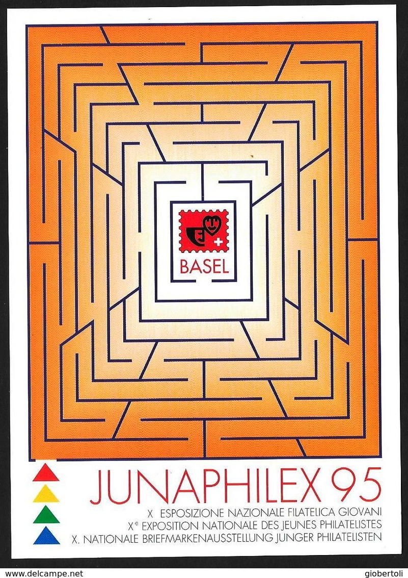 Svizzera/Switzerland/Suisse: Intero, Stationery, Entier, "Junaphilex '95" - Esposizioni Filateliche