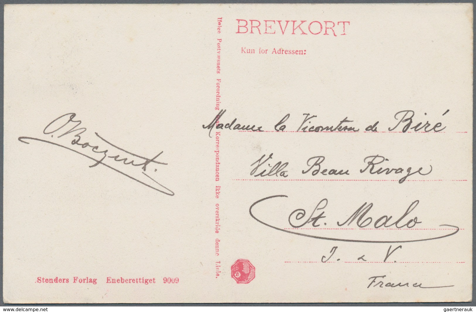Dänemark - Grönland: 1908, Ppc "IVIGTUT" Used From Reykjavik 17.6.1908 To St.Malo/France, Franked Wi - Covers & Documents