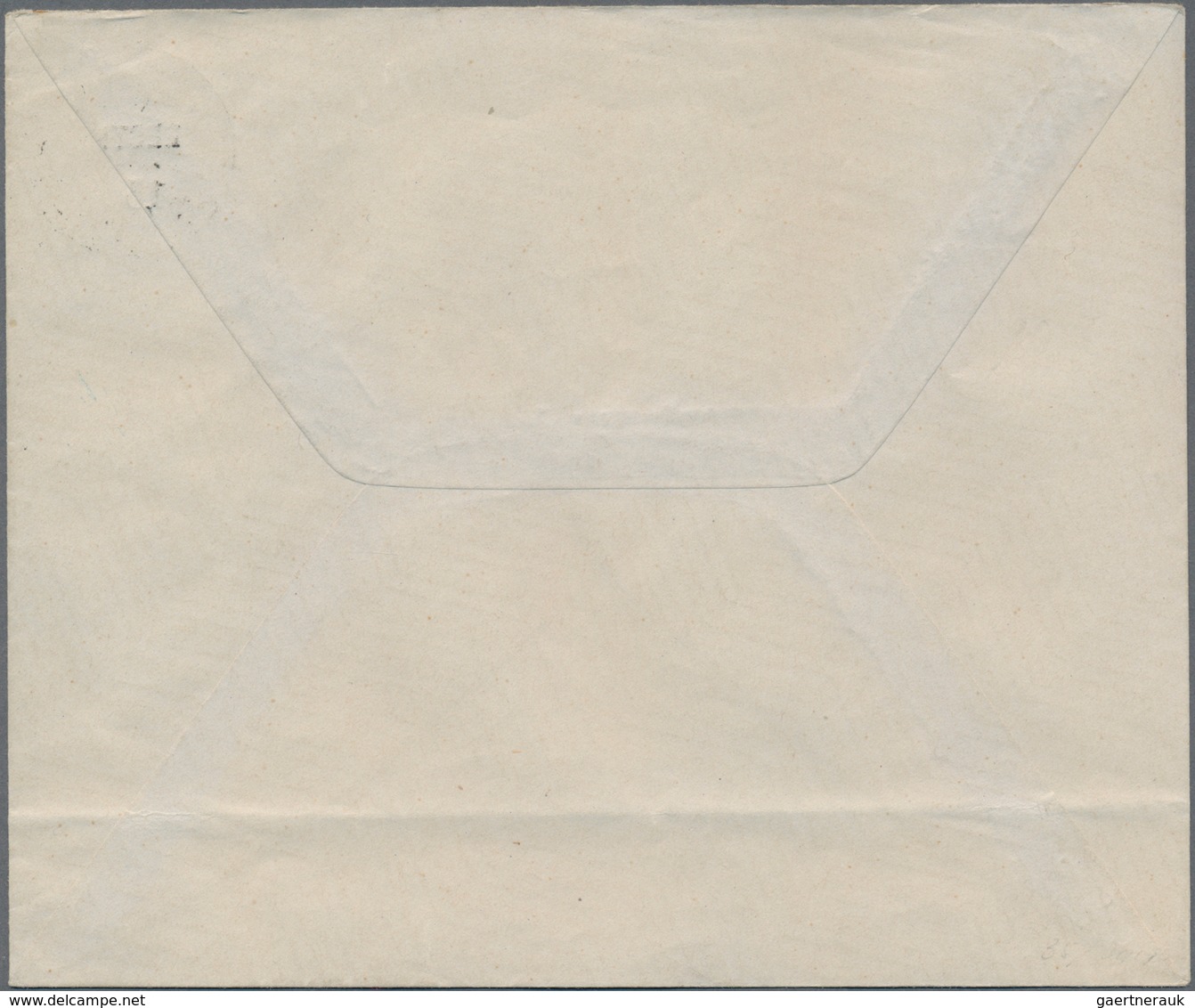 Estland - Lokalausgaben: Rakwere (Wesenberg): 1918 Russian Postal Stationery Envelope 7k. Blue Surch - Estland