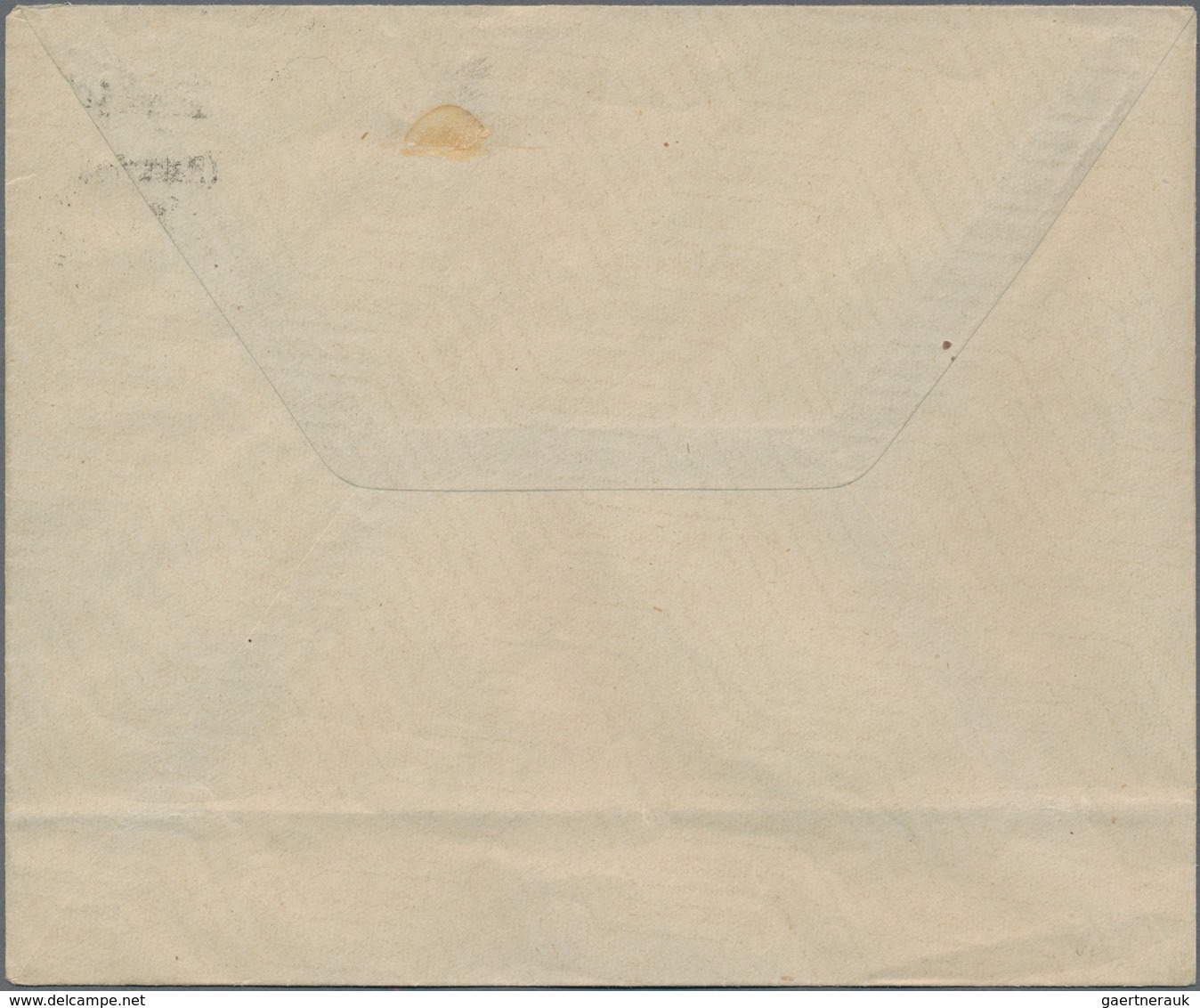 Estland - Lokalausgaben: Rakwere (Wesenberg): 1918 Russian Postal Stationery Envelope 10k. Blue Surc - Estonia