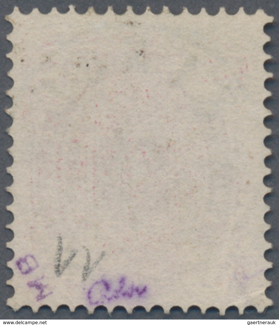 Finnland: 1875, 32p. Carmine-rose, Narrow Perf. 14:13½, Neatly Cancelled By Blue C.d.s., Signed Rohr - Gebraucht
