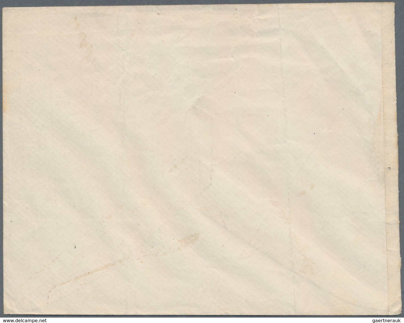 Finnland - Ganzsachen: 1845 Unused Postal Stationery Envelope 10 Kop. Red, Reprint, Horizontal And V - Postal Stationery