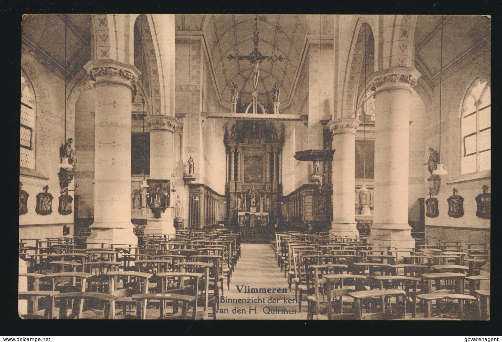 VLIMMEREN  BINNENZICHT DER KERK - Beerse