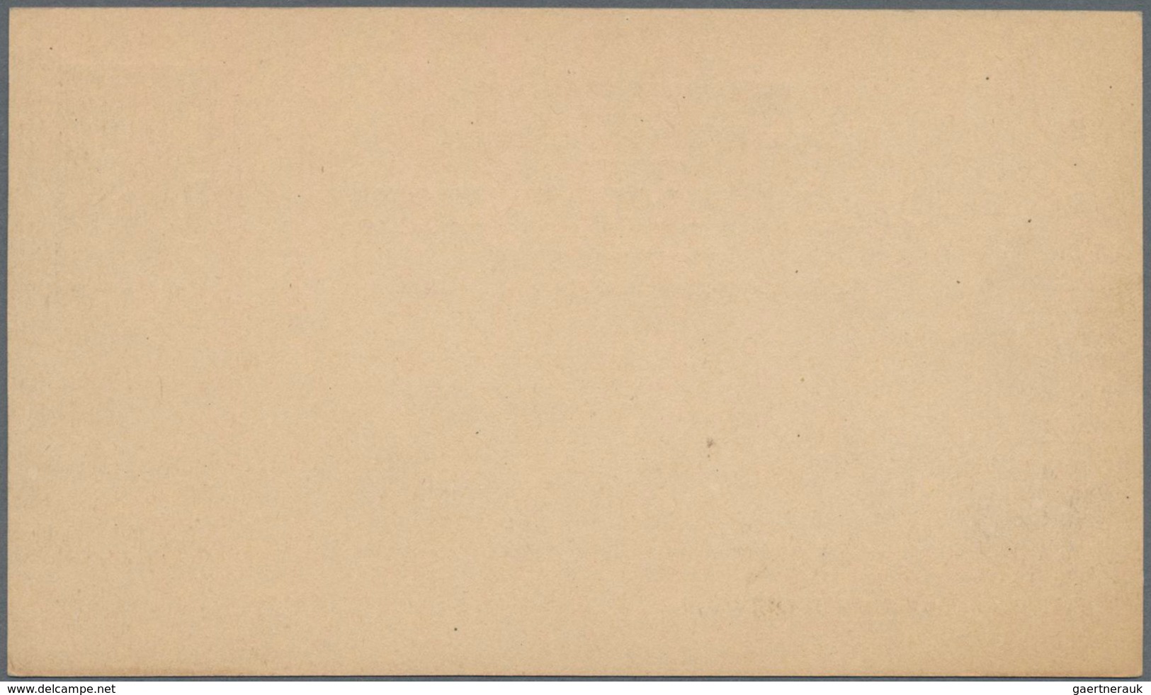 Frankreich - Ganzsachen: 1899 Unused Postal Stationery Tube Postcard 30 (c) Black For The Parisian T - Other & Unclassified