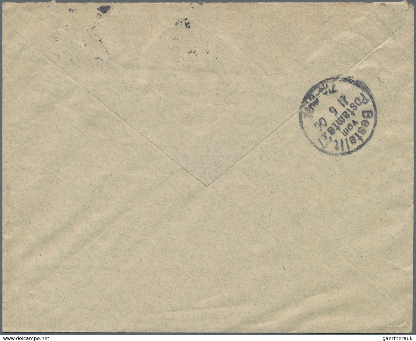 Frankreich - Ganzsachen: 1906. Private Envelope 15c Semeuse Lignée "Bedford Petroleum Company, Paris - Other & Unclassified