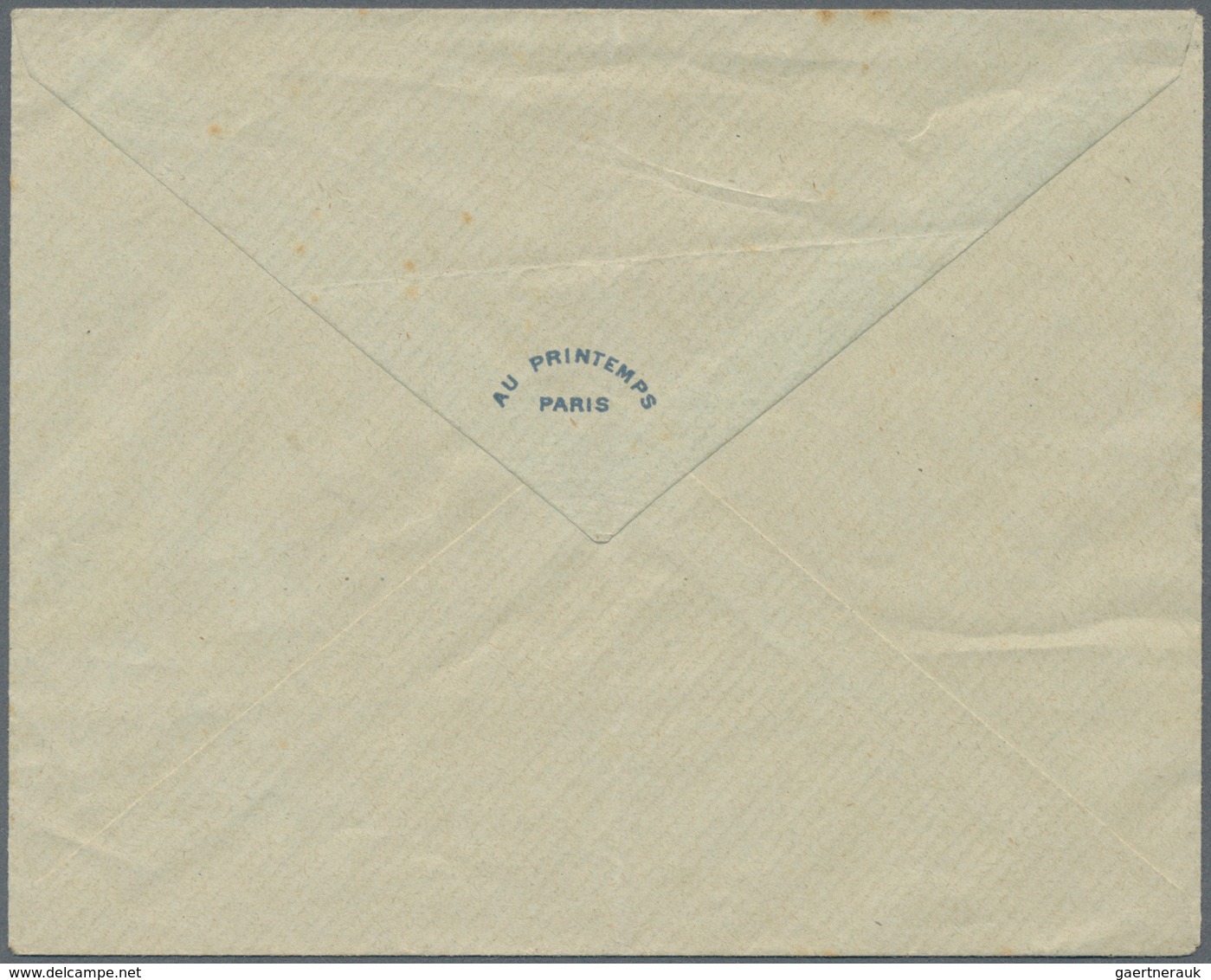 Frankreich - Ganzsachen: 1907/1920. Private Envelope 10c Semeuse Lignée "Laguionie Et Cie, Paris". U - Other & Unclassified