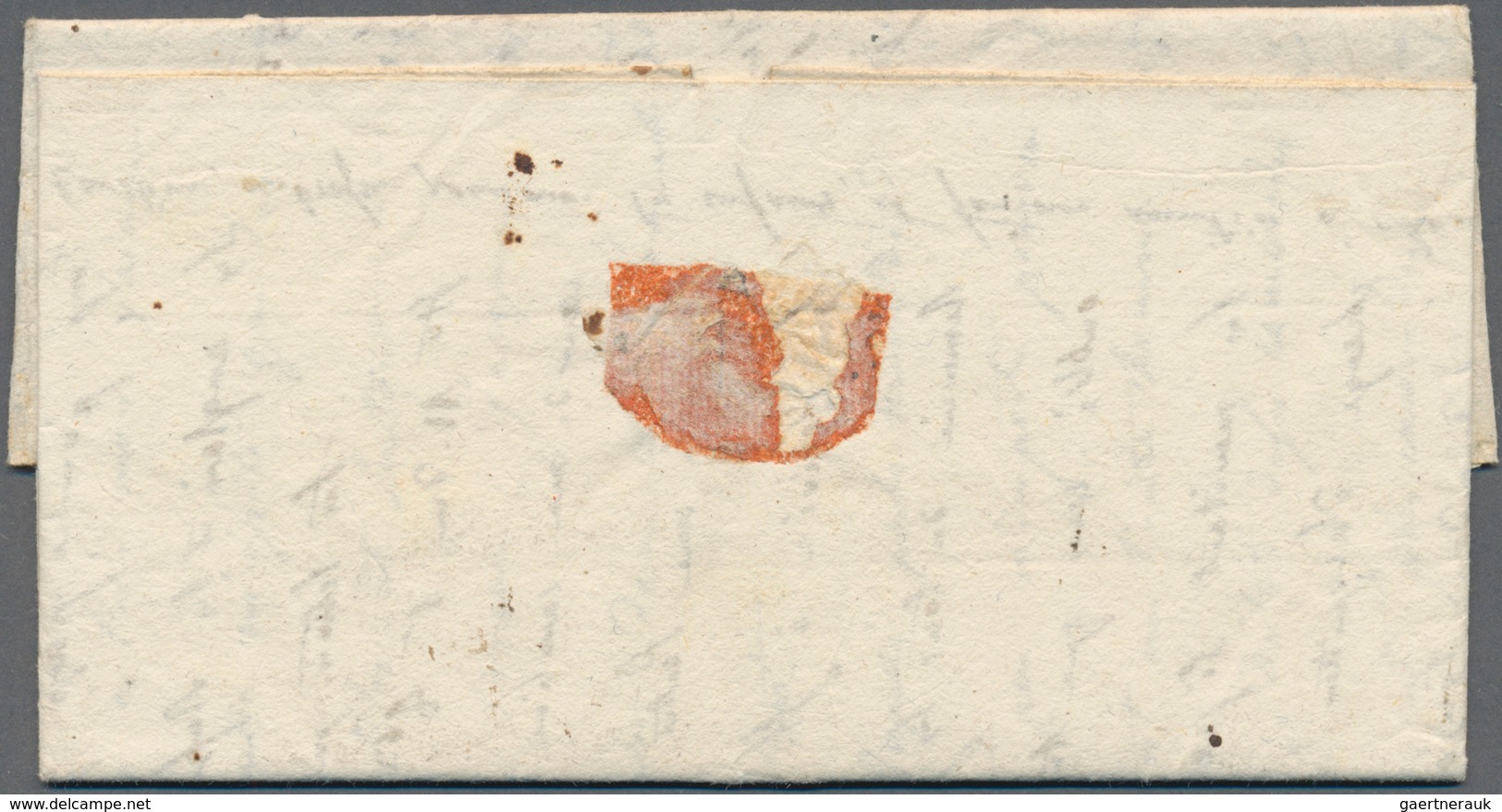 Frankreich - Militärpost / Feldpost: 1806, "BAU GAL ARMEE DALMATIE" Black Two-liner With Handwritten - Militärische Franchisemarken