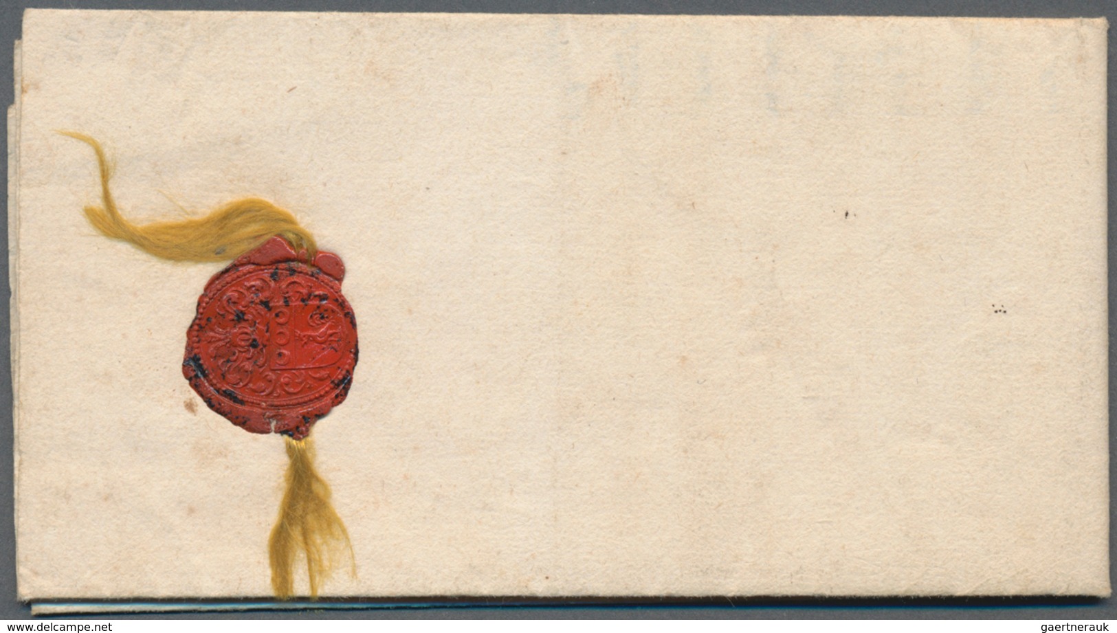 Frankreich - Besonderheiten: 1667, Folded Entire Written 8th August 1667 To Limoges With Wax Seal (w - Other & Unclassified