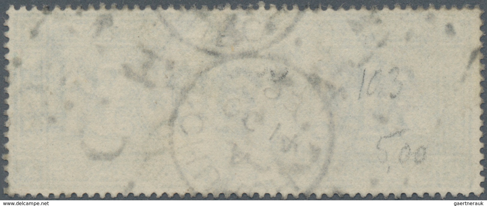 Großbritannien: 1891, £1 Green, Well Perforated, Fine Used Copy. SG £800. - Sonstige & Ohne Zuordnung