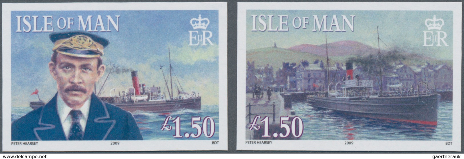 Großbritannien - Isle Of Man: 2009. Complete Set "100th Anniversary Of The Sinking Of 'Ellan Vannin' - Isle Of Man