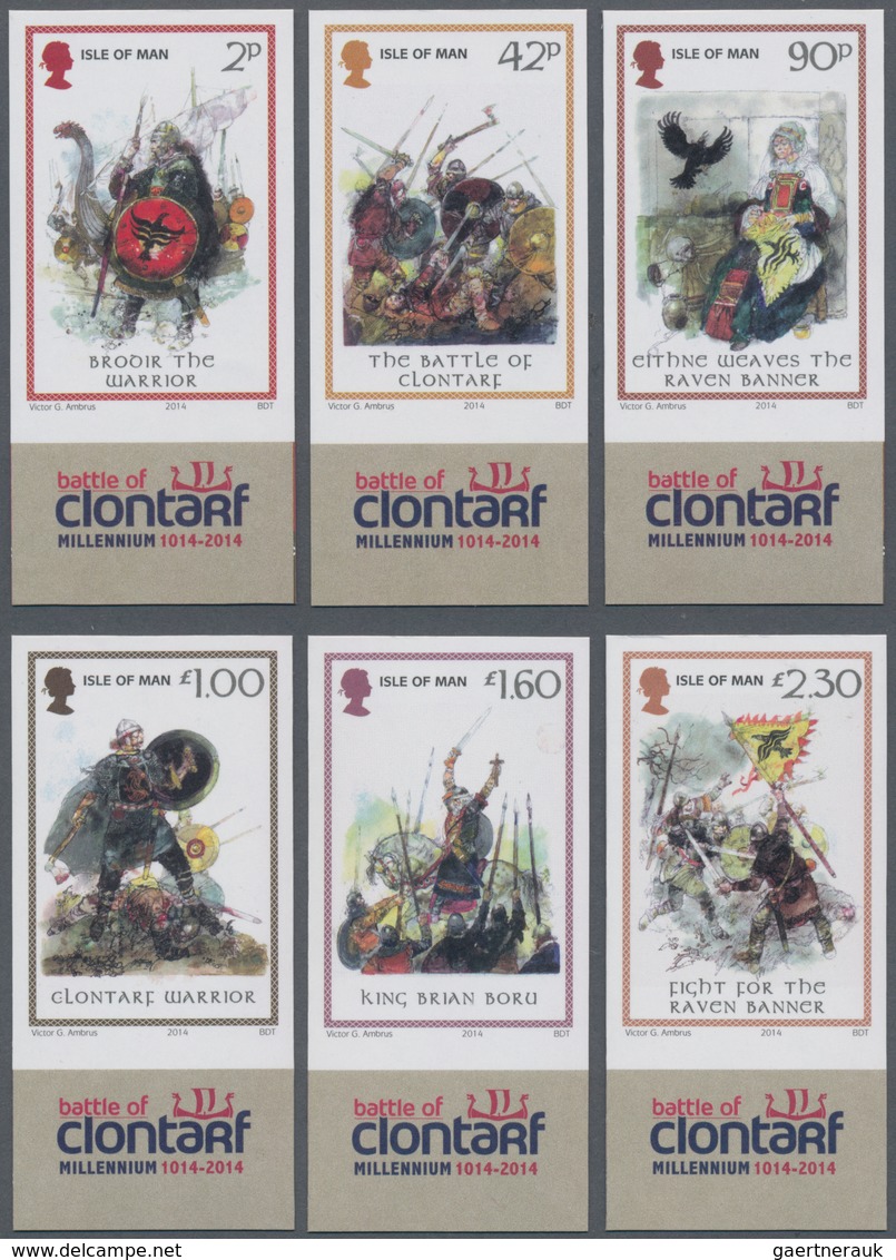 Großbritannien - Isle Of Man: 2003. Complete Set "Millennium Of The Battle Of Clontarf" (6 Values) I - Man (Insel)