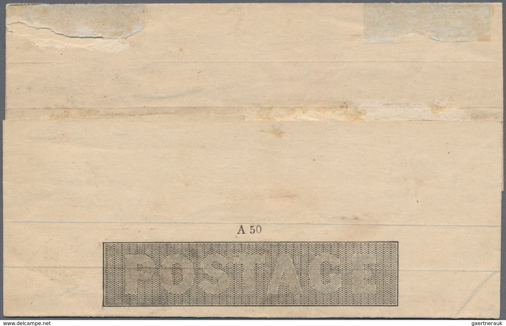 Großbritannien - Ganzsachen: 1840, Two Unused Mulready Letter Sheets, One Item Is Hinged And Damaged - 1840 Mulready-Umschläge