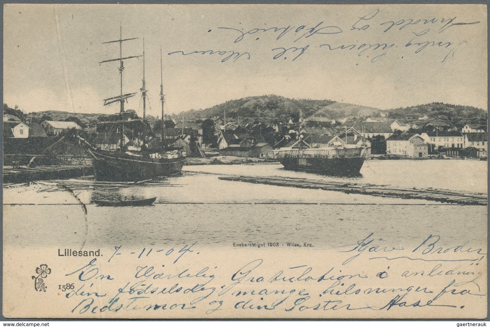 Island: 1904-30 Four picture postcards, with 1911 card depicting the Vestmannaeyjar Islands franked