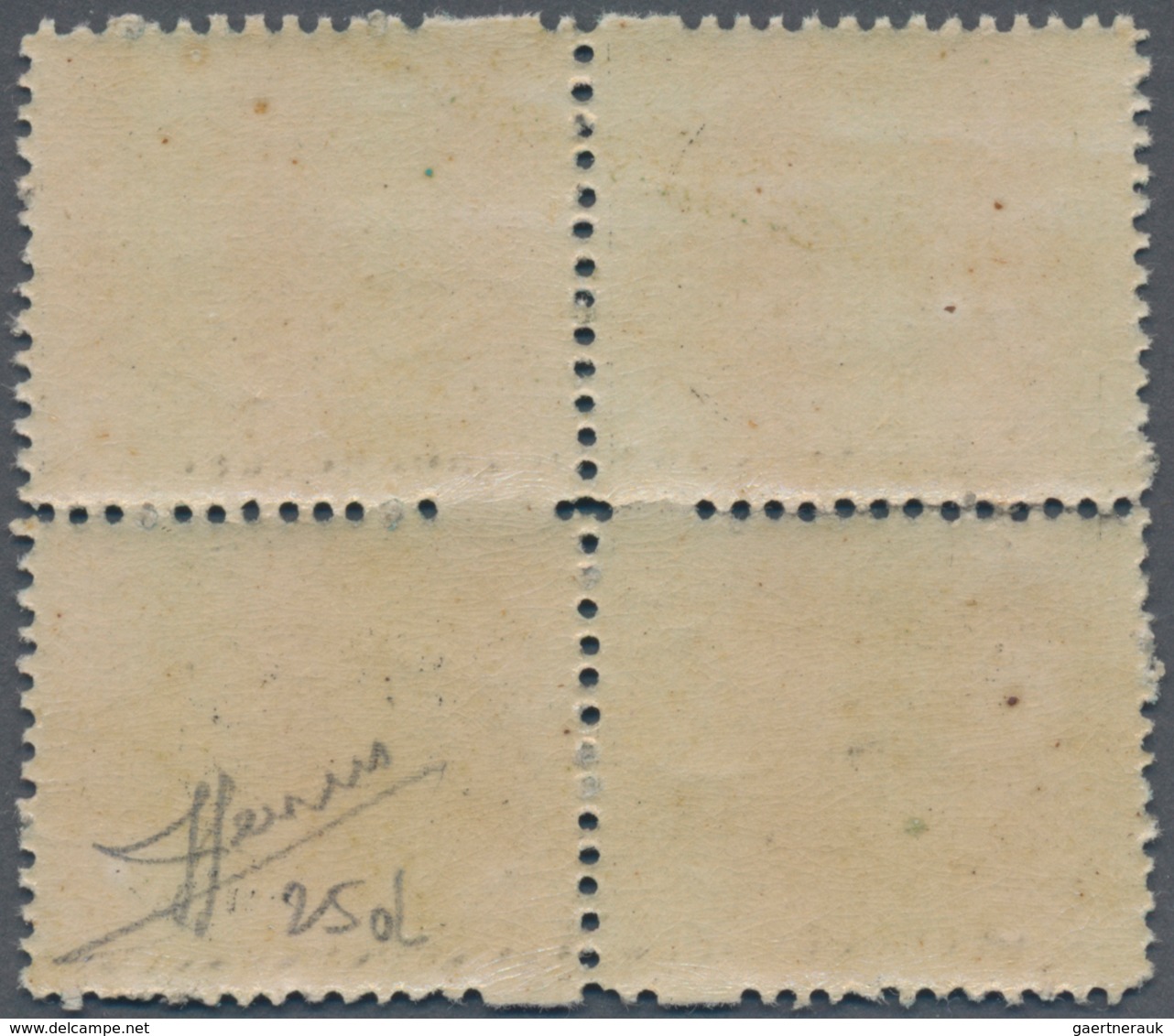 Italien - Altitalienische Staaten: Kirchenstaat: 1868, 5 C Blue Block Of Four Mint Never Hinged, The - Papal States