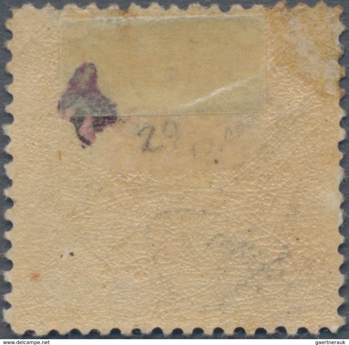 Italien - Altitalienische Staaten: Kirchenstaat: 1868, 20 Cent. Black On Red-brown Unused With Origi - Papal States